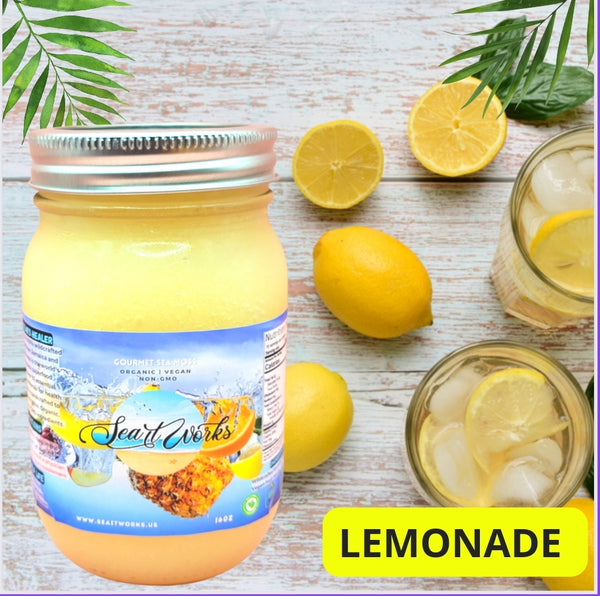 LEMONADE SEA MOSS GEL (16oz) Sea It Works